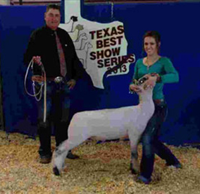 Champion Cross - Ring A & B 3rd Overall 2013 Texas Best Show Series