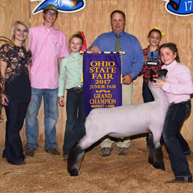 Grand Champion Market Lamb 2017 Ohio State Fair Junior Show