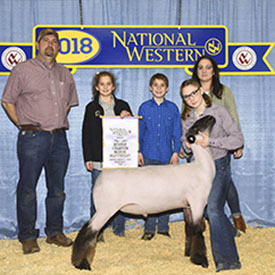 Reserve Champion Division lll 2018 National Western Stock Show