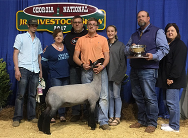 Reserve Champion Ewe 2017 Georgia National Jr. Livestock Show