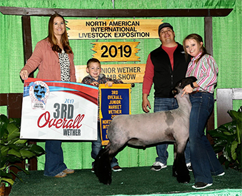 3rd Overall & Champion Natural 2019 NAILE